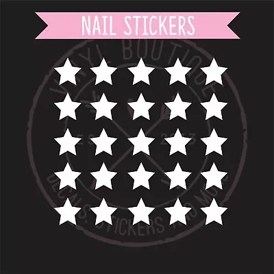 Stars Finger Nail Art Manicure Pedicure Salon Decal Stickers Nail Vinyls • $3