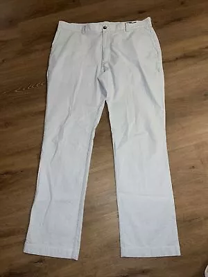Vineyard Vines Seersucker Mens Blue White Striped Breaker Pants 38x32 • $18.50