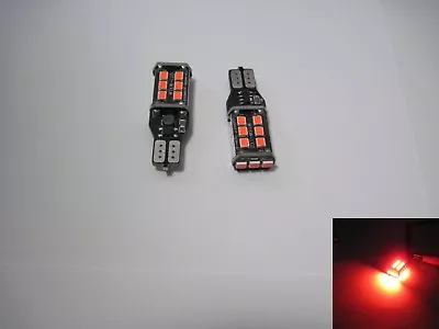 2 Pcs  T15 921  Samsung 15W  3030 SMD High Power LED Canbus Error Free 194  RED  • $12.20