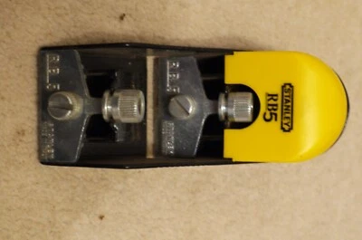 £8.50 • Buy Stanley RB5 Block Plane With Spare Blade In The Handle