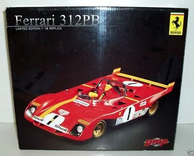 GMP 1/18 Scale Diecast G1804107 - Ferrari 312PB Jacky Ickx #1  • $378.96