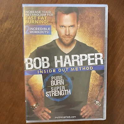 £5 • Buy Bob Harper Inside Out Method Pure Burn/Super Strength DVD