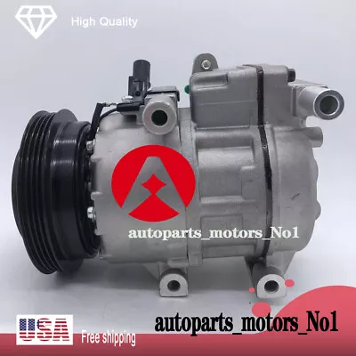 New AC A/C Compressor For 2006 2007 2008 2009 Hyundai Accent 1.6L CO 10925C • $89.99