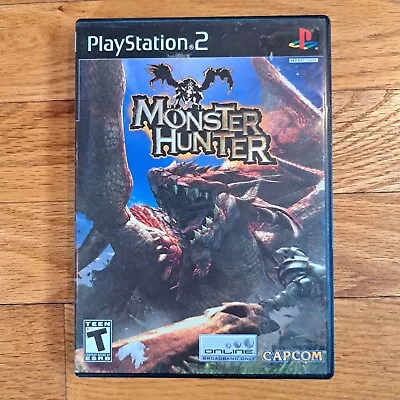 Monster Hunter PS2 PlayStation 2 No ManualWorksFast Shipping • $14.99
