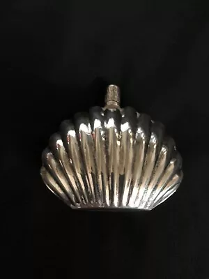 Mexican Sterling Shell Shaped Perfume Bottle • $90