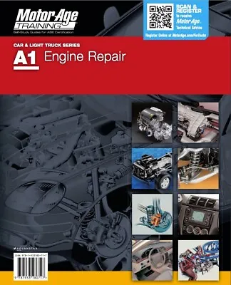 MotorAge A1 ASE Automotive Engine Repair Test Prep Home Study Manual Guide 19004 • $35.95