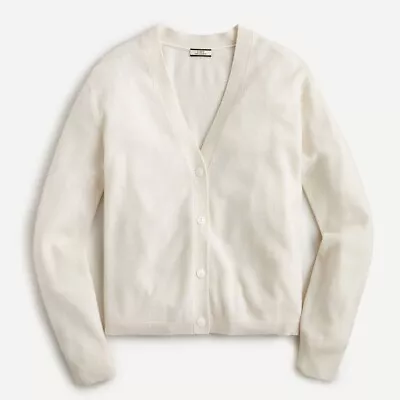 J.Crew Relaxed-fit Cashmere Cardigan Sweater • $65