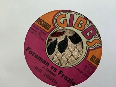 £12.99 • Buy Big Youth , Foreman V Frazier , Round Two   ,  7” Gibbs