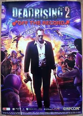 Dead Rising 2: Off The Record RARE PS3 XBOX 360 59cm X 84cm Promotional Poster • £54.99