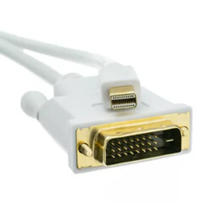 Mini DisplayPort To DVI Video Cable Mini DisplayPort Male To DVI Male 6 Foot • $17.92