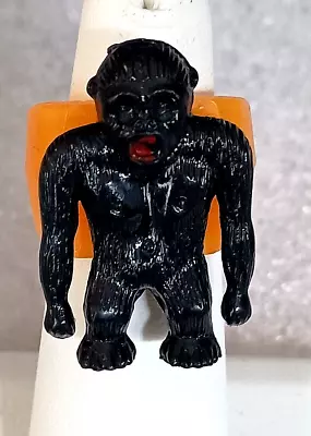 Gorilla King Kong? Toy Gum Vending Machine Plastic Ring 60s NOS New Color Varies • $16.99