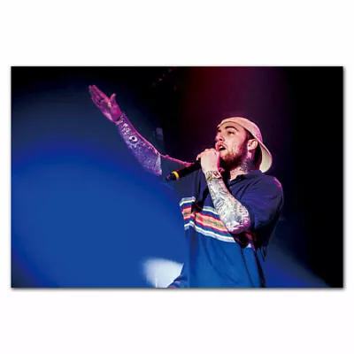 280632 Mac Miller 2018 Rapper Star Rap Music Singer PRINT POSTER • $8.95