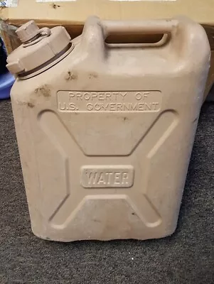 Military Water Can 5 Gallon 20L LC INDUSTRIES Tan USA PREPPER HUNTING TACTICAL B • $54.99