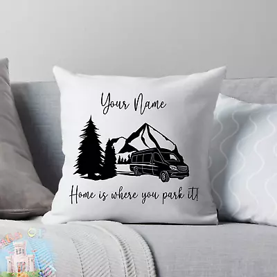 Personalised VanLife Cushion - Scatter Covers Campervan Campervan Scatter • £9.49