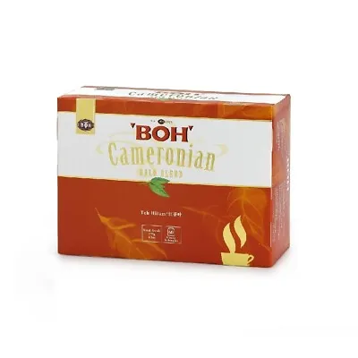 BOH Plantation Cameronian Gold Blend Tea 60 Teabags Foil Sealed Malaysia Cameron • $8