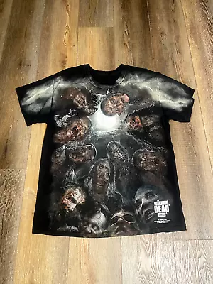 The Walking Dead Vintage Style Shirt RARE GRAPHIC Mens Large Tee • $70