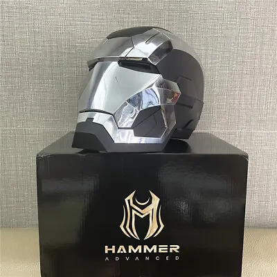 1/1 New War Machine Iron Man MK5 Helmet Wearable Voice-control Mask Cosplay Prop • $269
