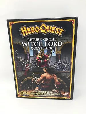 Avalon Hill HeroQuest Return Of The Witch Lord Quest Pack NEW! - Box Damage • $24.29