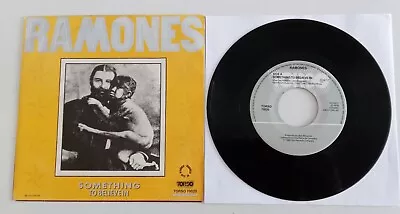 Ramones - Something To Believe In 1986 Torso Holland 7  Single • £21.99