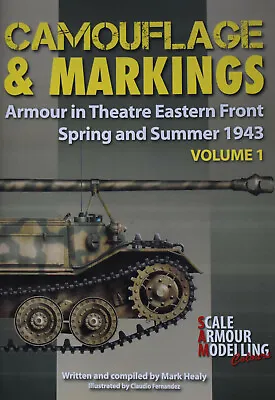 TANKS EASTERN FRONT WW2 Armour Camouflage Markings NEW German Soviet Army 1943 • £22.99