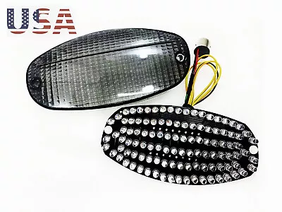 $50.83 • Buy LED Tail Light Integrated Turn Signals FOR Yamaha YZF600R,V-Star Custom 650/1100