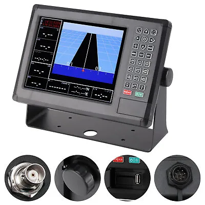 10.4in LCD Marine GPS Chart Plotter With Sound Alarm High Definition High • £404.66
