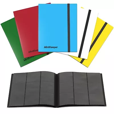 MintKeeper Trading Card Binder 9 Pocket Folder Album A4 Pokemon/MTG - Holds 360 • £8.99