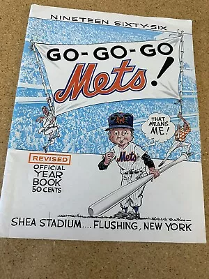 1966 New York Mets Yearbook EX Intact 2nd Edition • $55