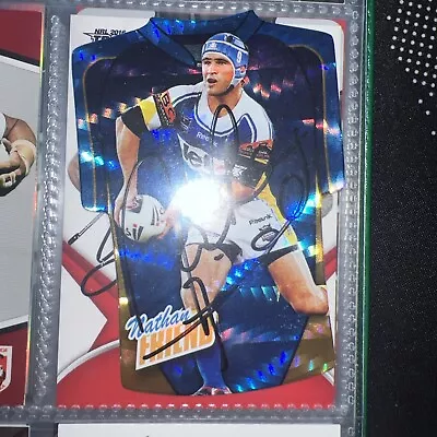 Nathan Friend Signed 2010 Jersey Select Champions NRL Card Gold Coast Titans • $5