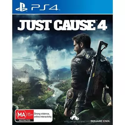 Just Cause 4 Sony PS4 Sandbox War Conflict Action Shooter Game Playstation 4 • $33