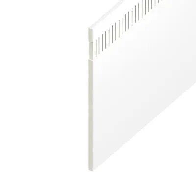 Vented Soffit Board 150mm White UPVC Rafter Fitting 5m Length • £45