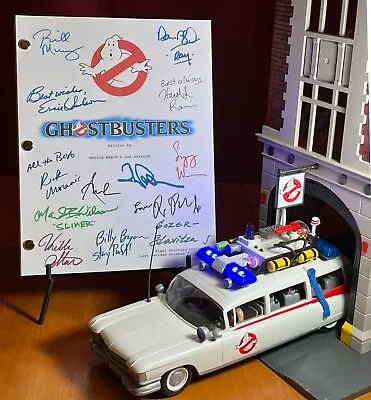 Ghostbusters Script Cast-Signed - Autograph Reprints - 128 Pages • $42.14