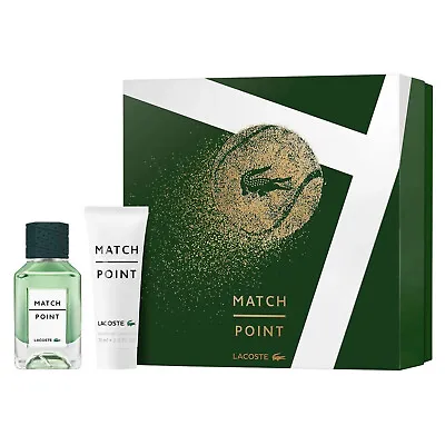 Lacoste Match Point 50ml EDT Spray & 75ml Shower Gel Boxed Gift Set For Men • £63.99