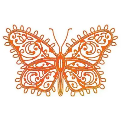 Cheery Lynn Large Lace Flourish Butterfly DL132 New • £7.50