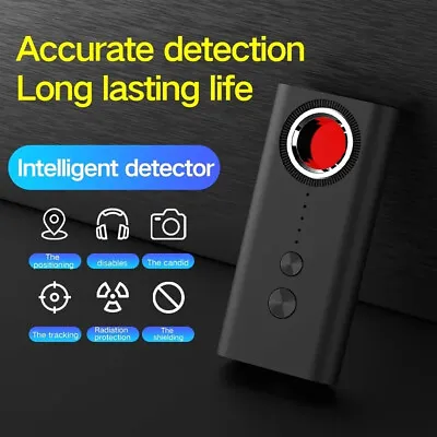 Hidden Camera Detector Anti Spy Gadget Finder Wireless Signal Infrared Portable • $16.99