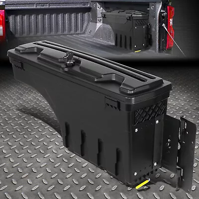 For 05-19 Toyota Tacoma Truck Bed Wheel Well Lockable Tool Storeage Box Right • $75.88