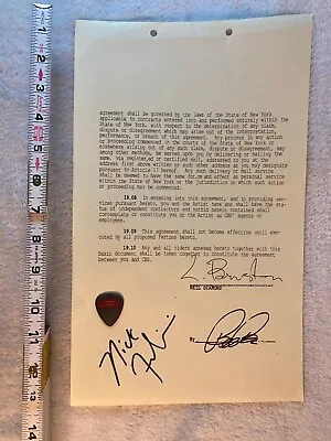 SIGNED Broadway Prop - Neil Diamond - A Beautiful Noise • $59.99