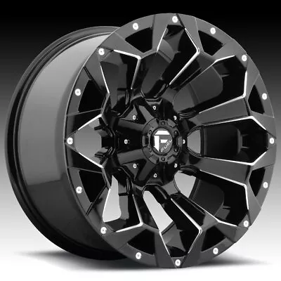 Fuel D576 Assault Gloss Black Milled 18x9 5x4.5 / 5x5 -12mm (D57618902645US) • $326.82