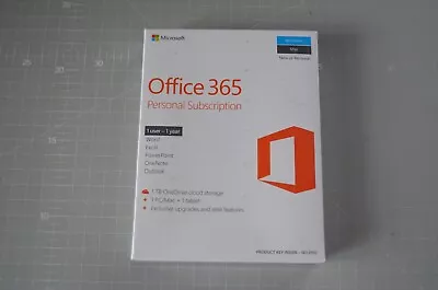 Microsoft Office 365 Word Excel Powerpoint OneNote Outlook 1 TB • £10.50