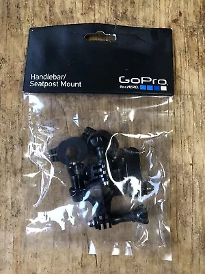 NEW GoPro Handlebar Seatpost Pole Mount Fits .75  - 1.4  Diameter GRH30 • $13