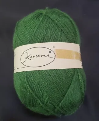 Kauni Solid RR Green Yarn W-RR 150g 100% Wool 8/2  • $21.99