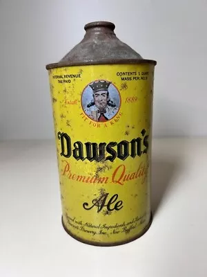 Dawson's Premium Quality Ale - Rare Quart Cone Top  • $185