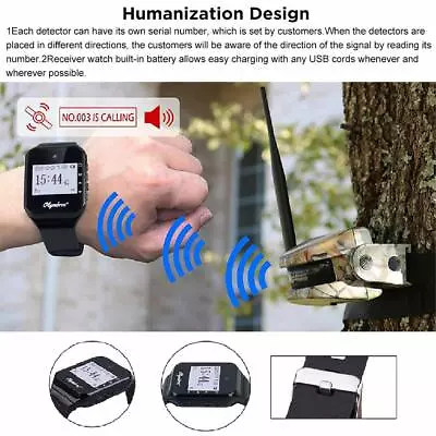 Security Sensors/Outdoor Animals Alarm System Kit 360°20m/ Long Range IR IP54 • $129.99