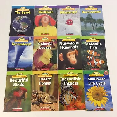 1st 2nd Grade Science Vocabulary Readers 12 Scholastic Picture Book Lot • $19.99