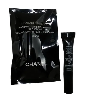 $7 • Buy Chanel Inimitable Intense .03 Oz / 1 Ml Promo Size 10 Noir Black Mascara