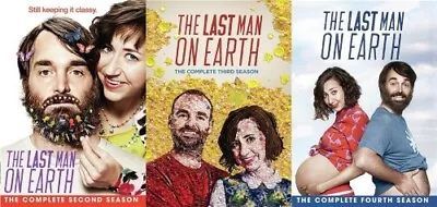 THE LAST MAN ON EARTH TV SERIES SEASONS 2-4 New Sealed DVD 2 3 4 • $99.99