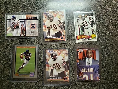 Chicago Bears Rookies & More David Terrier Thomas Carrier Wade Salaam Cards • $14