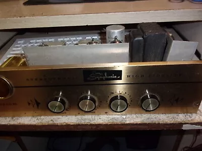 $140 • Buy Vintage Symphonic Vacuum Tube Stereo Amplifier 6bq5 Se