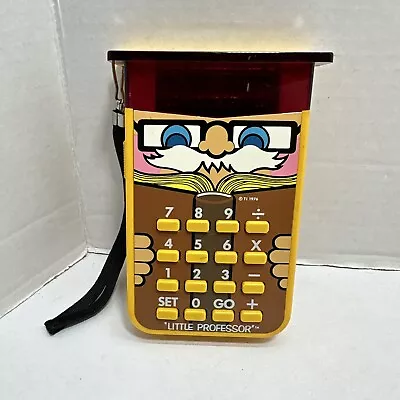 Vintage 1976 Little Professor Texas Instruments Calculator Tested Working • $25.49