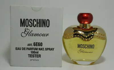 Moschino GLAMOUR Eau De Perfume 100 Ml /  3.4 Fl Oz TSTR RARE DISCONTINUED • $99.99